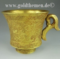 Goldtasse